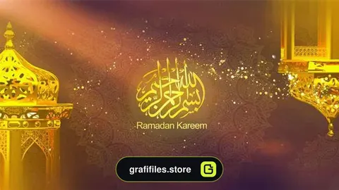 پروژه افترافکت وله تبریک رمضان Ramadan Kareem Greetings