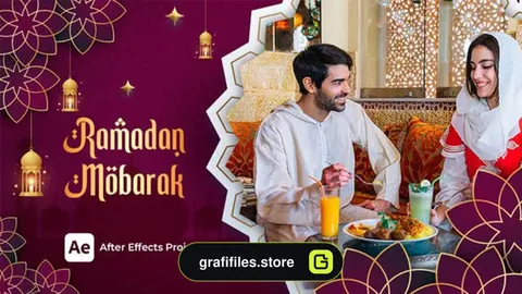 پروژه افترافکت اینترو رمضان کریم