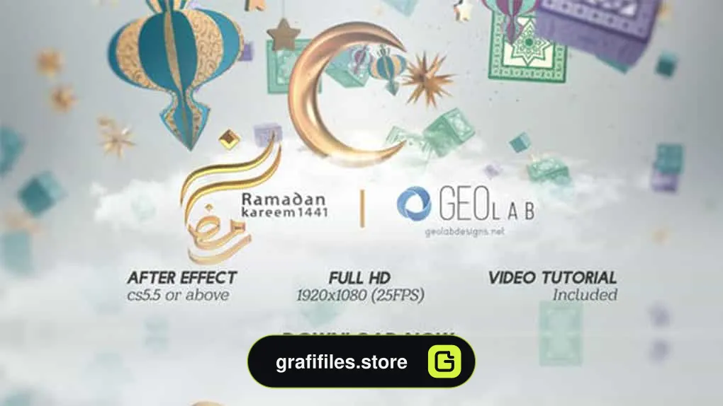 پروژه آماده افترافکت وله رمضان