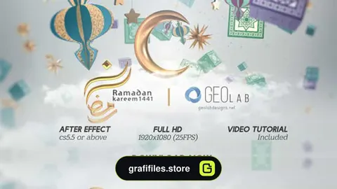 پروژه آماده افترافکت وله رمضان
