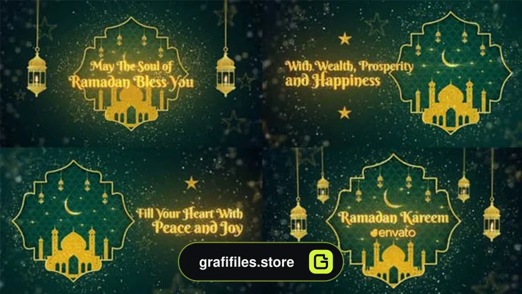 پروژه افترافکت تایتل دعای ماه رمضان