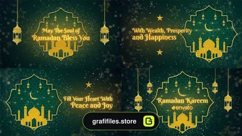 پروژه افترافکت تایتل دعای ماه رمضان