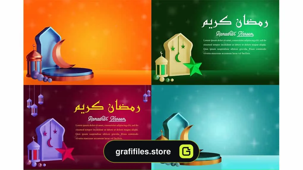 بکگراند رمضان کریم