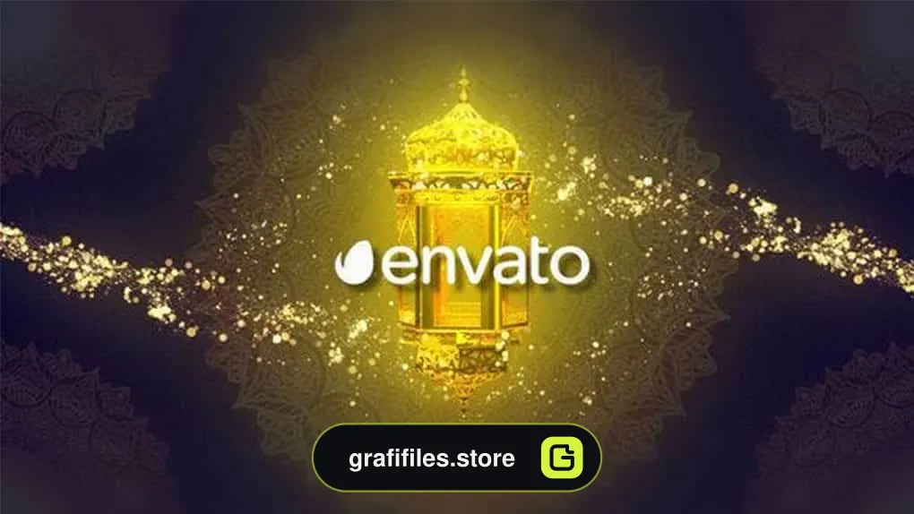 پروژه پریمیر نمایش لوگو رمضان