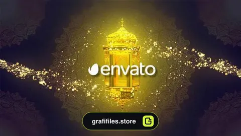 پروژه پریمیر نمایش لوگو رمضان