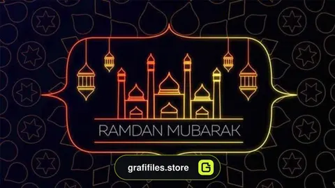 پروژه آماده افترافکت وله رمضان Ramadan Opener