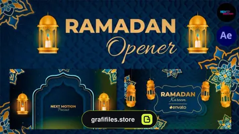 پروژه افترافکت وله ماه مبارک رمضان
