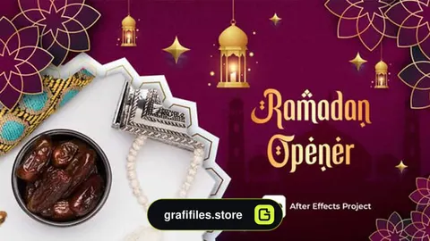 پروژه افترافکت وله رمضان Ramadan Opener 7