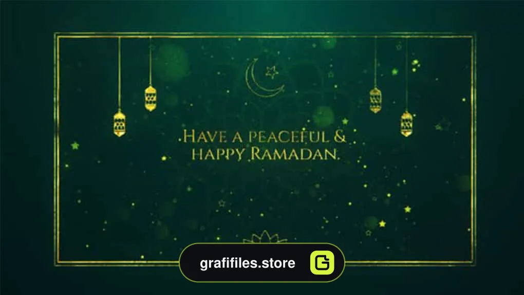 پروژه افترافکت وله رمضان Ramadan Opener 4