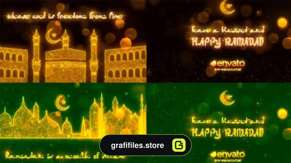 پروژه افترافکت وله Ramadan Opener