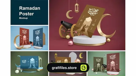 موکاپ پوستر رمضان