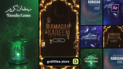 پروژه افترافکت استوری ماه رمضان