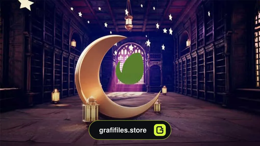 پروژه افترافکت نمایش لوگو رمضان Welcome Ramadan