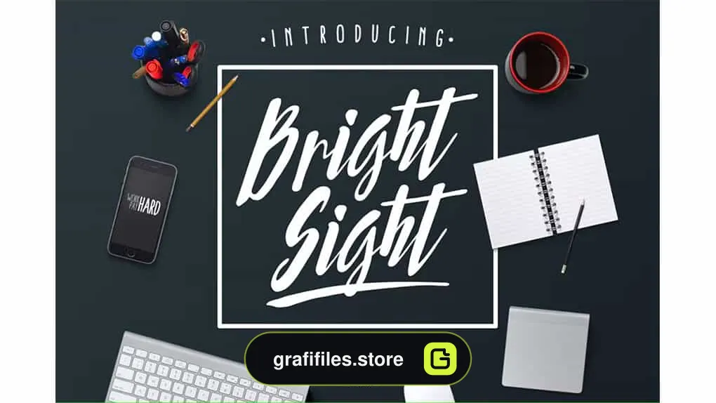 فونت انگلیسی Bright Sight