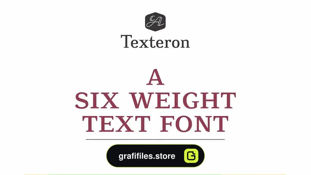 فونت انگلیسی CA Texteron
