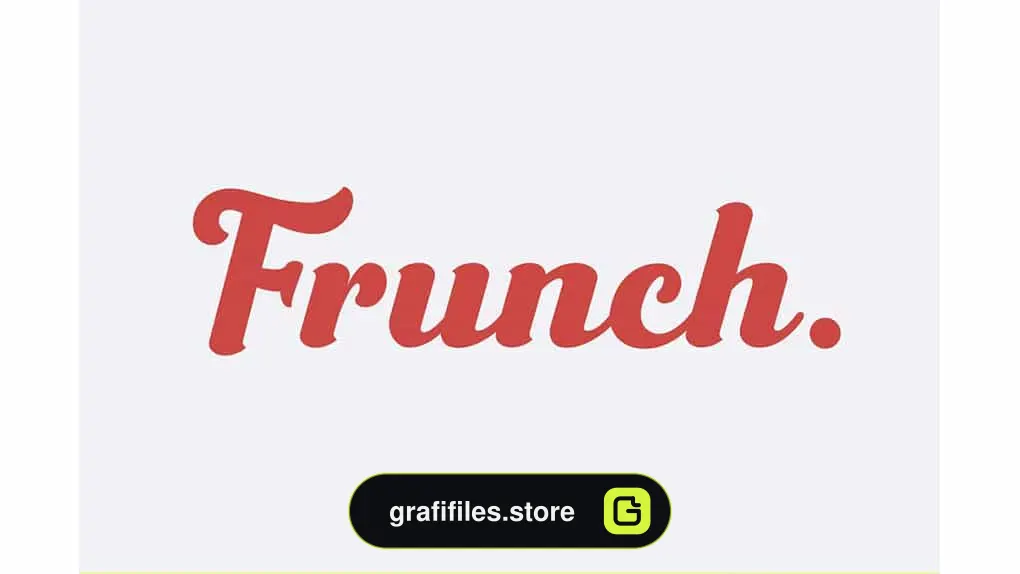 فونت انگلیسی Frunch