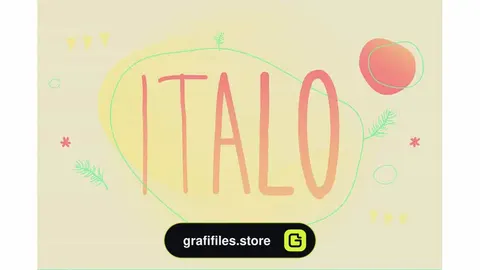 فونت انگلیسی Italo