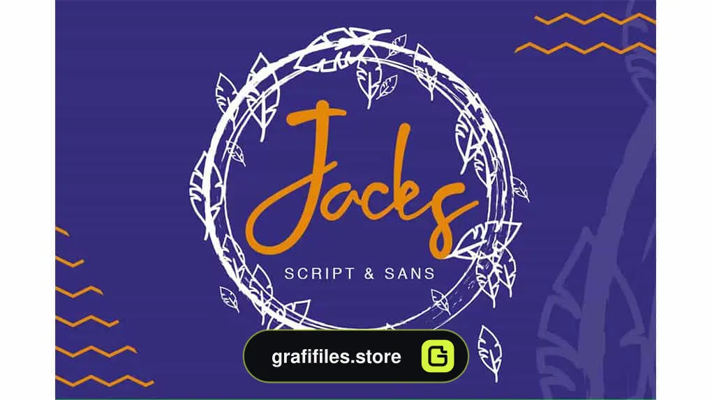 فونت انگلیسی Jacks Font