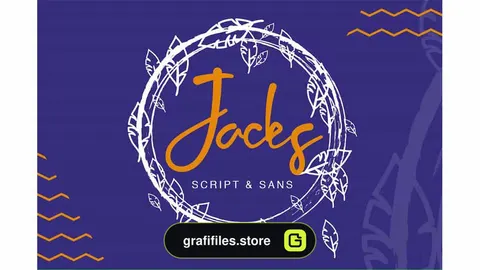 فونت انگلیسی Jacks Font