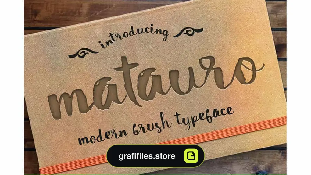 فونت انگلیسی Matauro