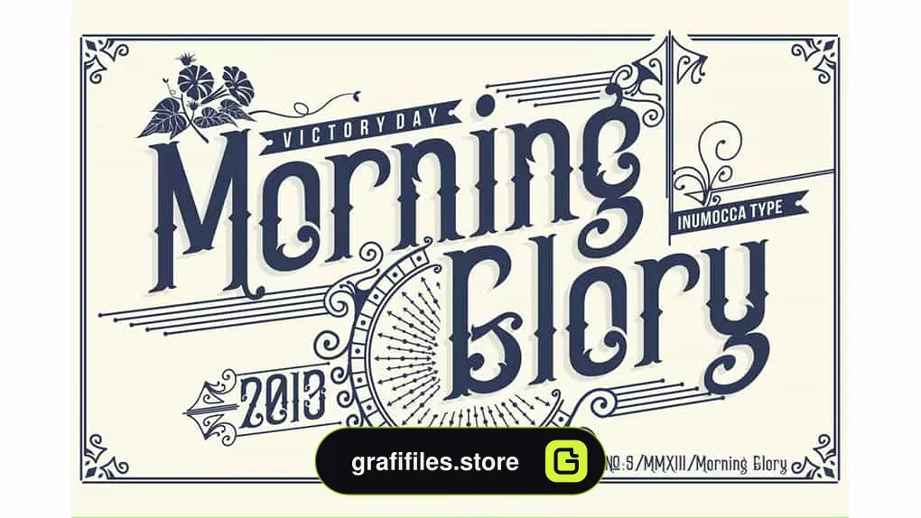 فونت انگلیسی Morning Glory