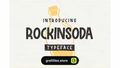 فونت انگلیسی کودکانه Rockinsoda