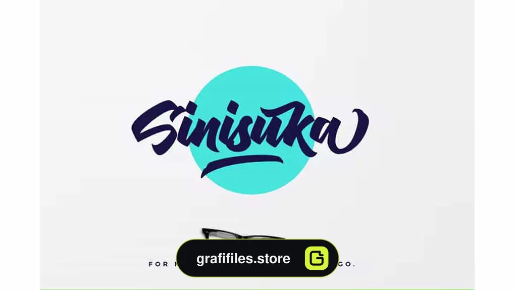 فونت انگلیسی Sinisuka