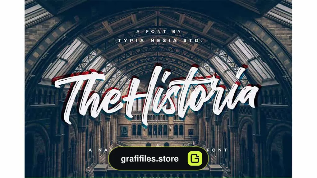 فونت انگلیسی The Historia