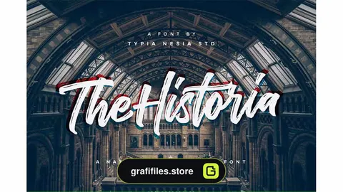 فونت انگلیسی The Historia