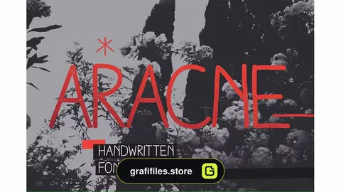 فونت انگلیسی Aracne