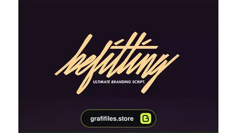 فونت انگلیسی Befitting Script