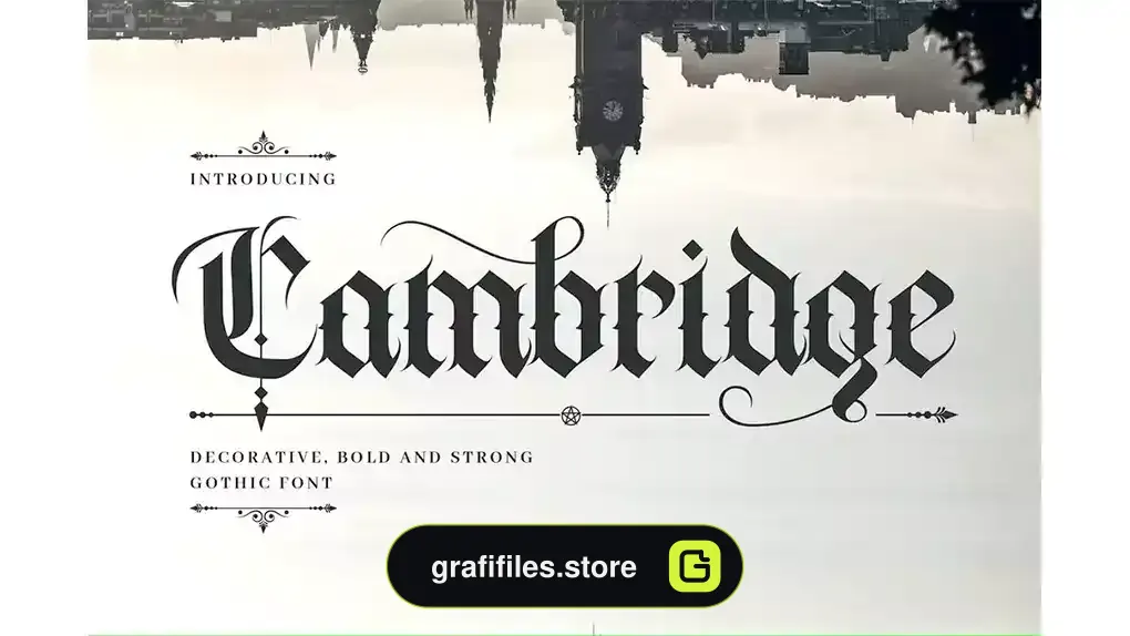 فونت انگلیسی Cambridge