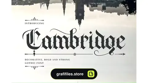 فونت انگلیسی Cambridge