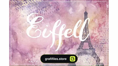 فونت انگلیسی Eiffell Brush Script Font + Extras