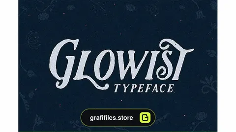 فونت انگلیسی Glowist