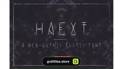 فونت انگلیسی Haext Regular