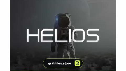 فونت انگلیسی Helios Typeface