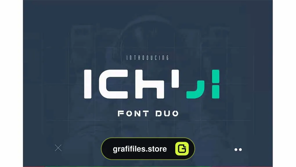 فونت انگلیسی Ichiji