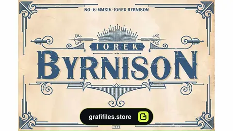فونت انگلیسی Iorek Byrnison