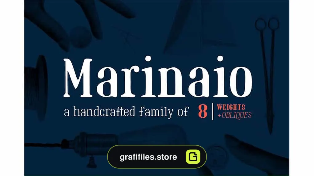 فونت انگلیسی Marinaio Family
