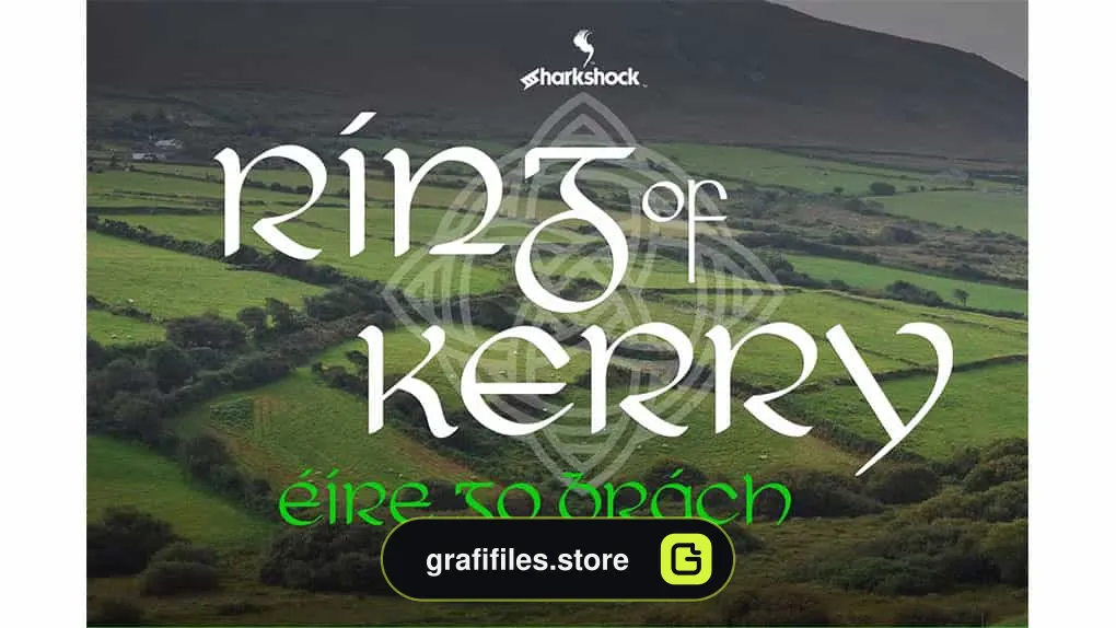 فونت انگلیسی Ring of Kerry