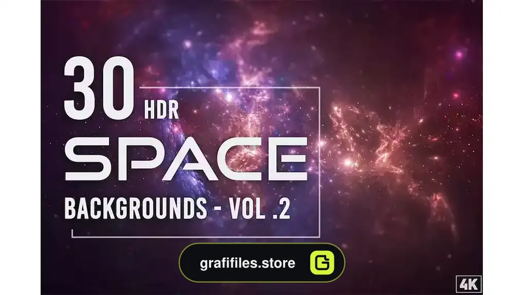 بک گراند فضایی HDR Space Backgrounds - Vol. 2