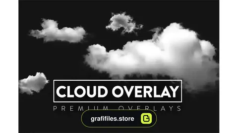 افکت ابر روی عکس و تصاویر Real cloud overlays