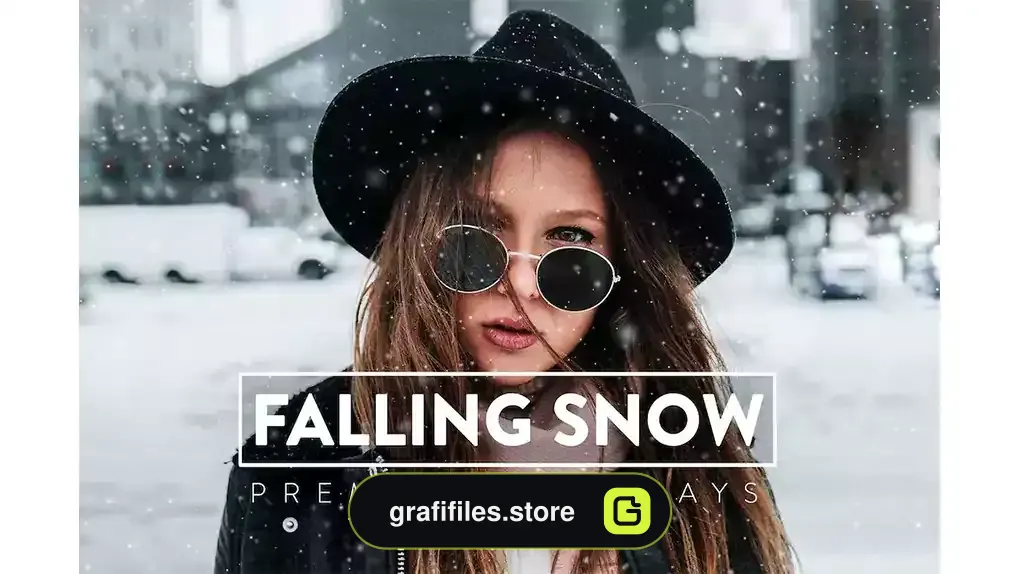 دانلود افکت برف واقعی روی عکس و تصاویر Realistic Snow Overlays