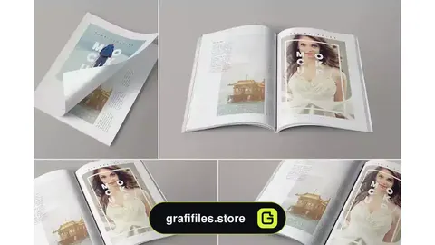 موکاپ مجله Magazine Mockups