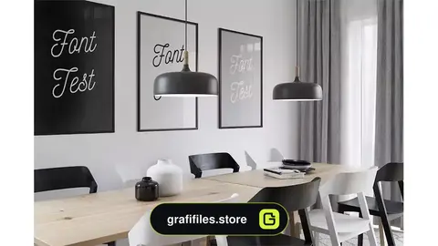 موکاپ قاب و دیوار هنری