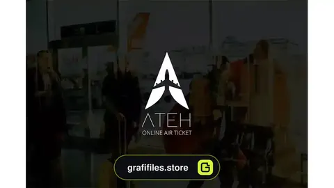 وکتور لوگو سفینه فضایی
