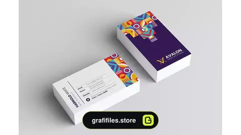 طرح وکتور کارت ویزیت Business Card 3