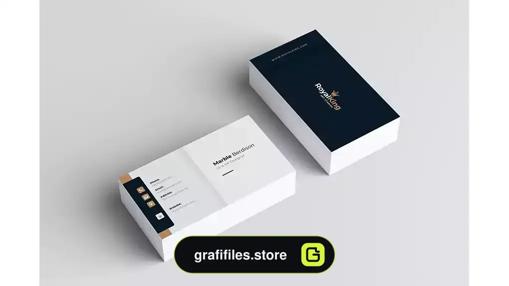 طرح وکتور کارت ویزیت Business Card 39