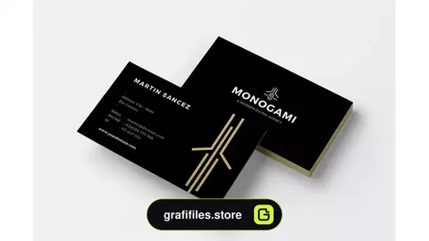قالب آماده ایندیزاین کارت ویزیت Business Card 2
